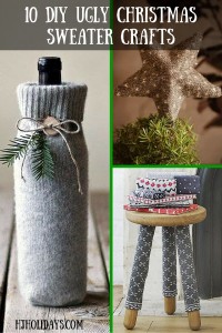 10 DIY Ugly Christmas Sweater Crafts