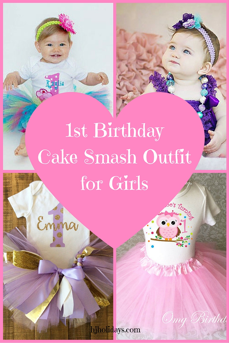 1st birthday cake smash outfit girl