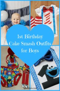 1st Birthday Cake Smash Outfits for Boys