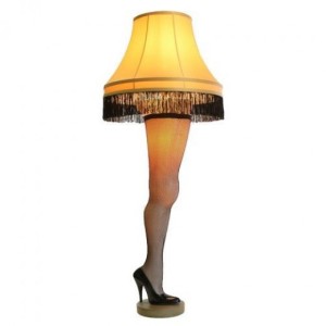 Leg Lamp from A Christmas Story