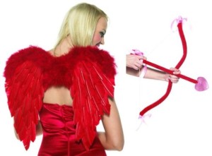 Dressing As Cupid For Valentine’s Day