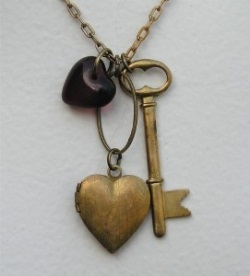 How to Make a One-of-a Kind Found Object Necklace for Valentine's Day