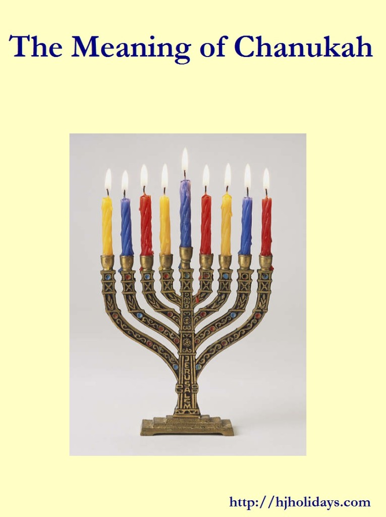 The Meaning of Chanukah