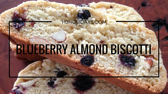 BLUEBERRY ALMOND BISCOTTI