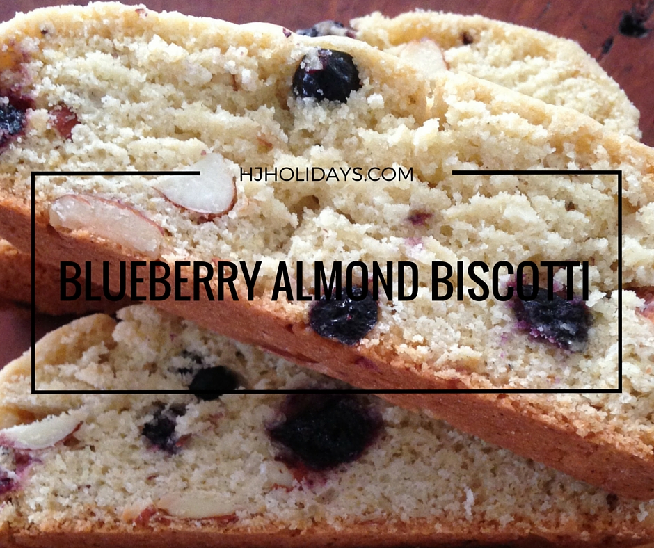 BLUEBERRY ALMOND BISCOTTI