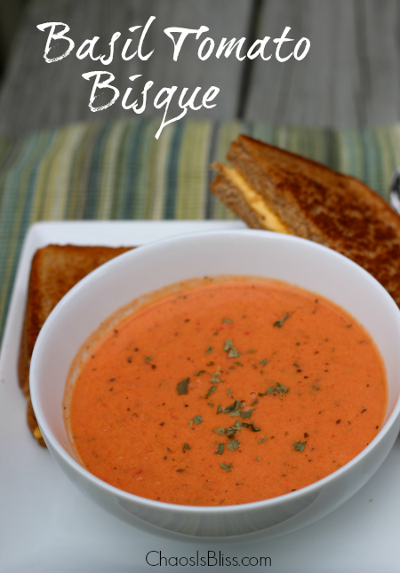 Basil Tomato Bisque Recipe