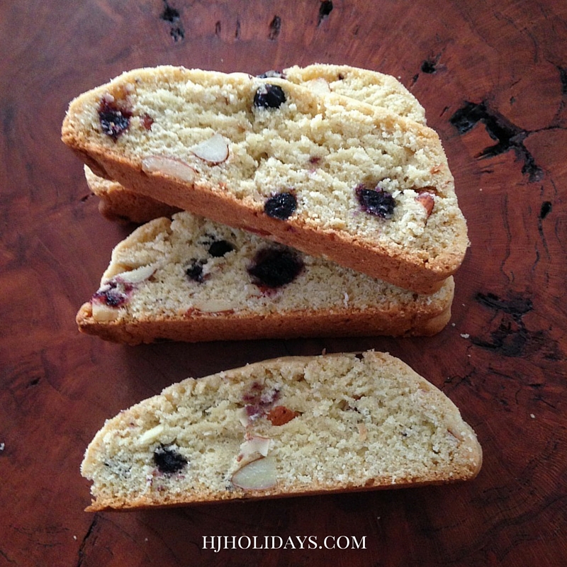 Blueberry Almond Biscotti Recipe