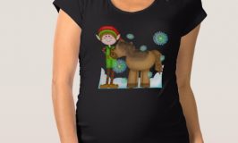 Attractive and Funny Maternity Shirts for Christmas