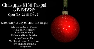 Christmas PayPal Giveaway