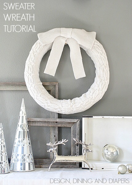 Christmas Sweater Wreath