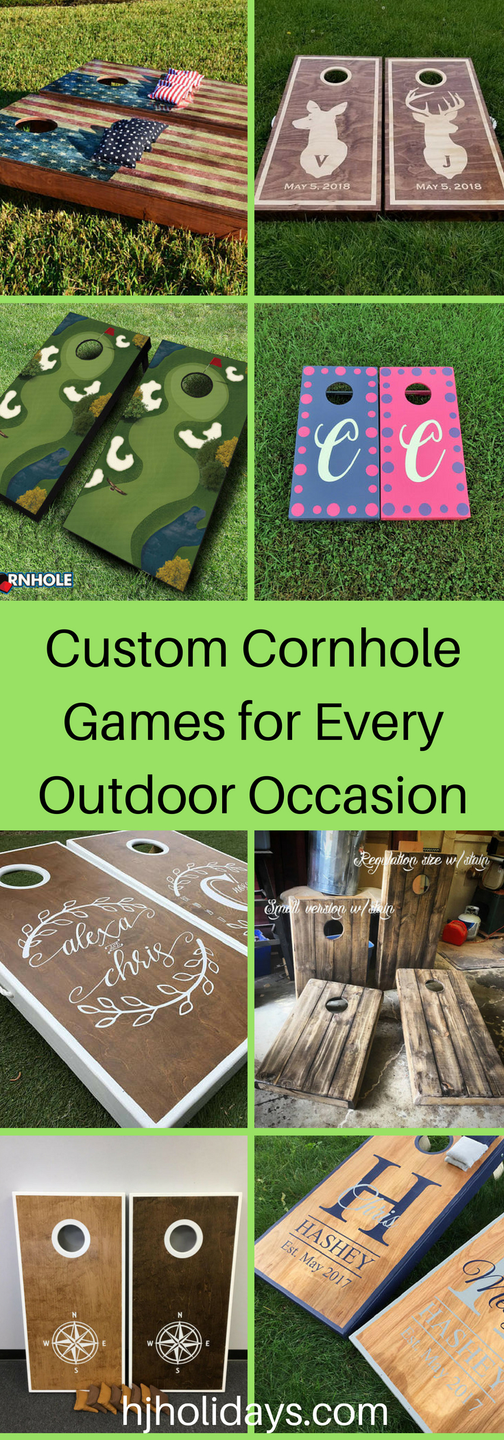 Custom Cornhole Games for Every Outdoor Occasion
