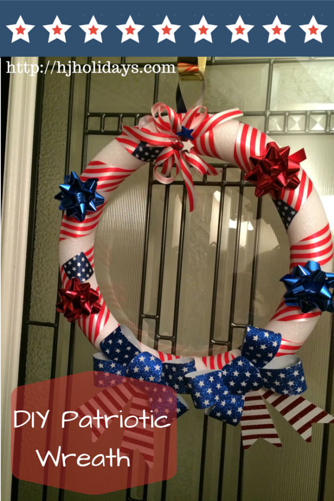 DIY Patriotic Wreath