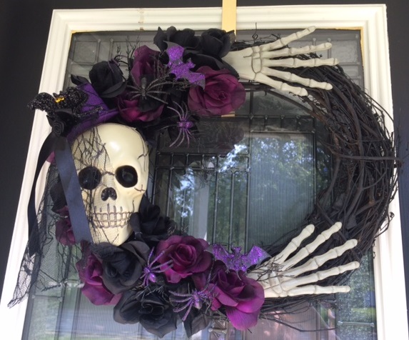 DIY Spooky Halloween Wreath