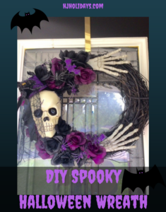 DIY Spooky Halloween Wreath