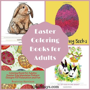 Easter Coloring Books for Adults
