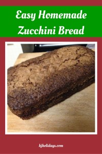 Easy Homemade Zucchini Bread