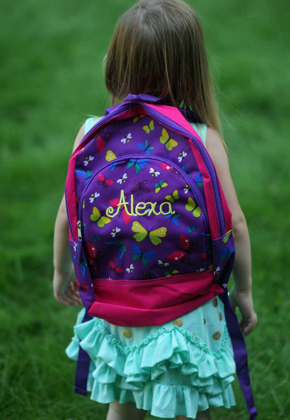 Personalized children's online backpacks