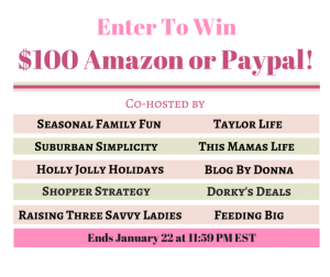 Enter to Win $100 Amazon or PayPal Cash
