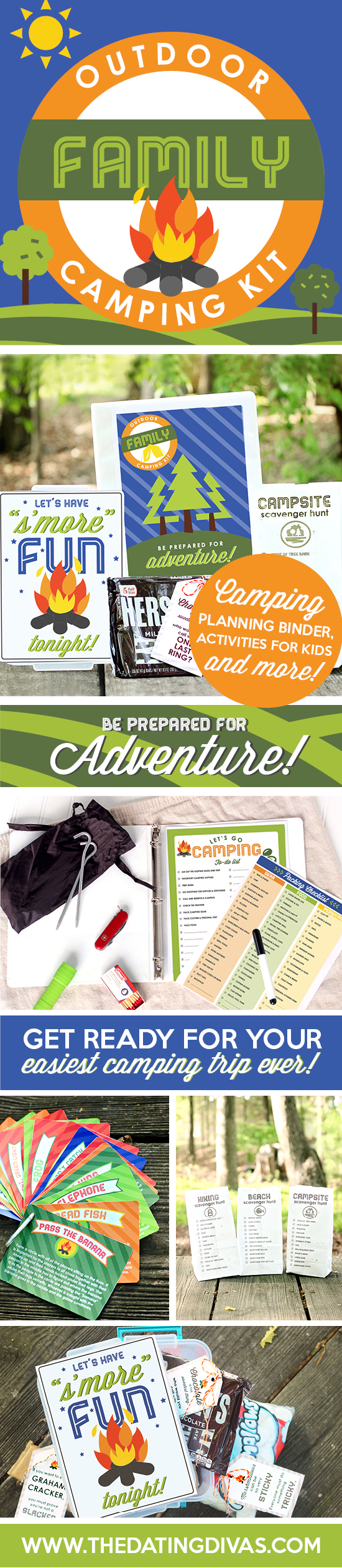 Family Camping Kit Printables