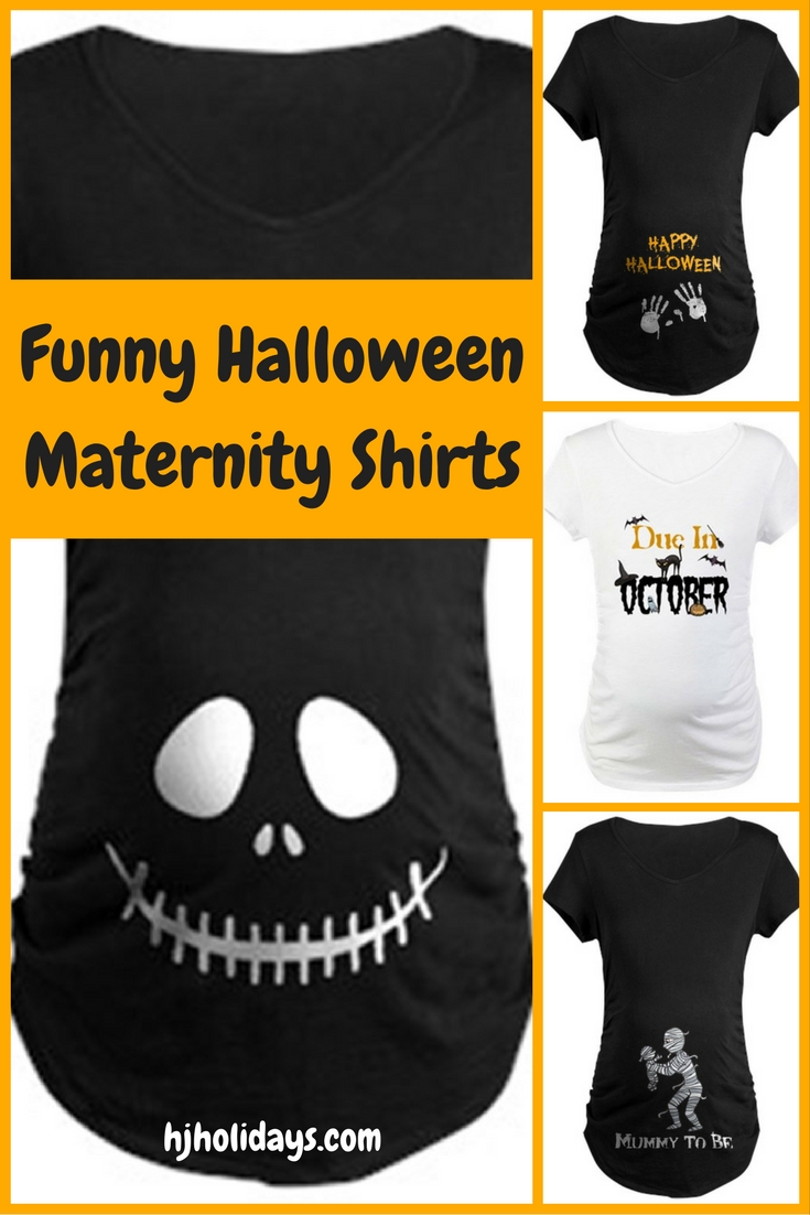 Funny Maternity Shirts for Halloween