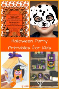 Halloween Party Printables for Kids
