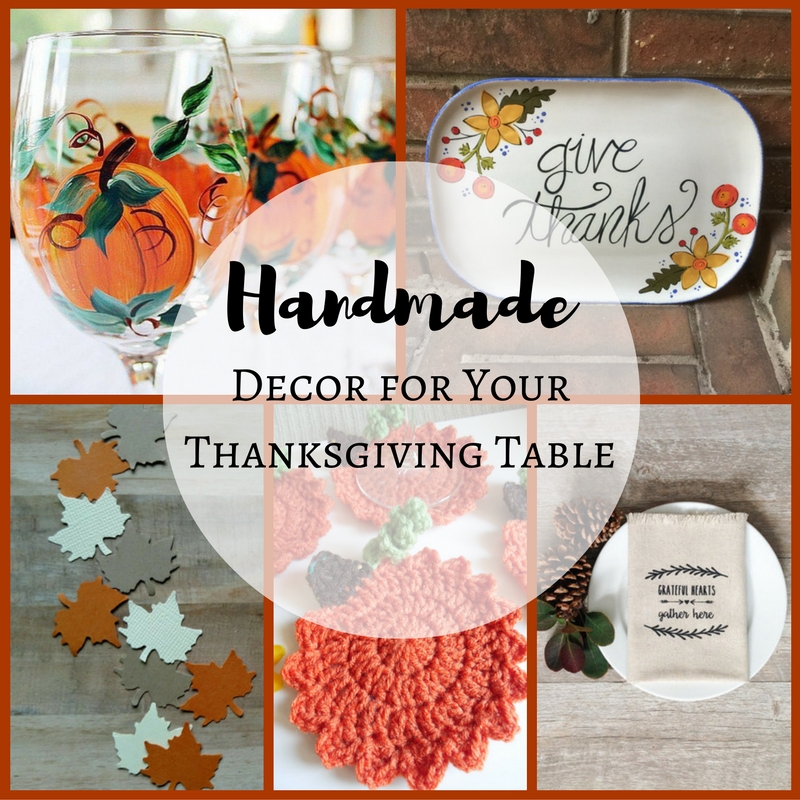 Handmade Decor for Your Thanksgiving Table