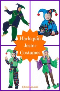 Harlequin Jester Costumes
