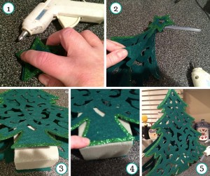 How to Make a DIY Photo Tree for Christmas