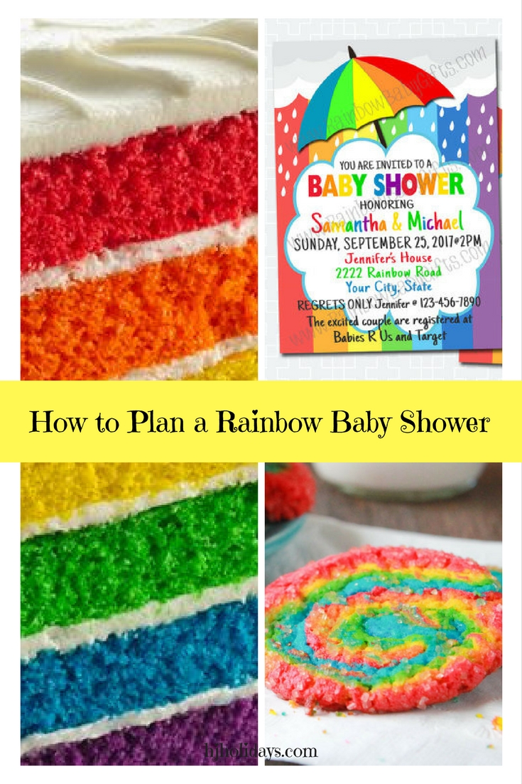 How to Plan a Rainbow Baby Shower