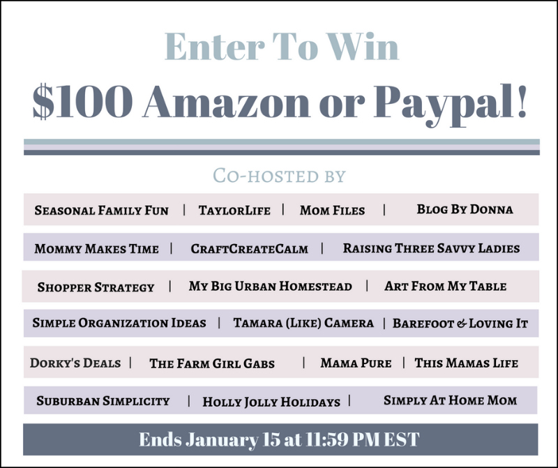 $100 Cash Giveaway starts January 2 2017