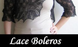 Lace Boleros Jackets and Shrugs