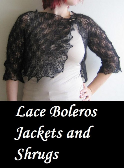 Lace Boleros Jackets and Shrugs