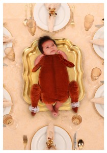 Newborn Little Turkey Costume