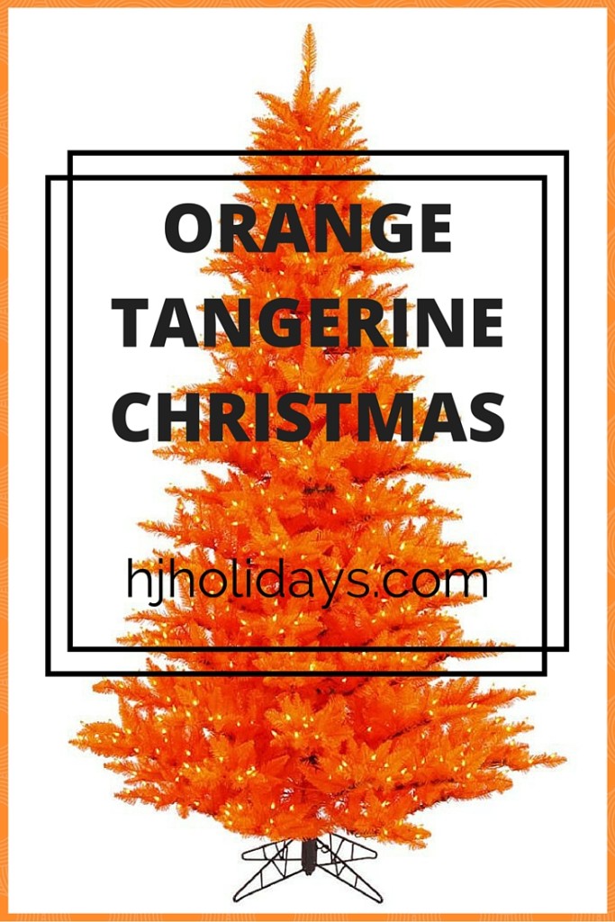 Orange Tangerine Christmas