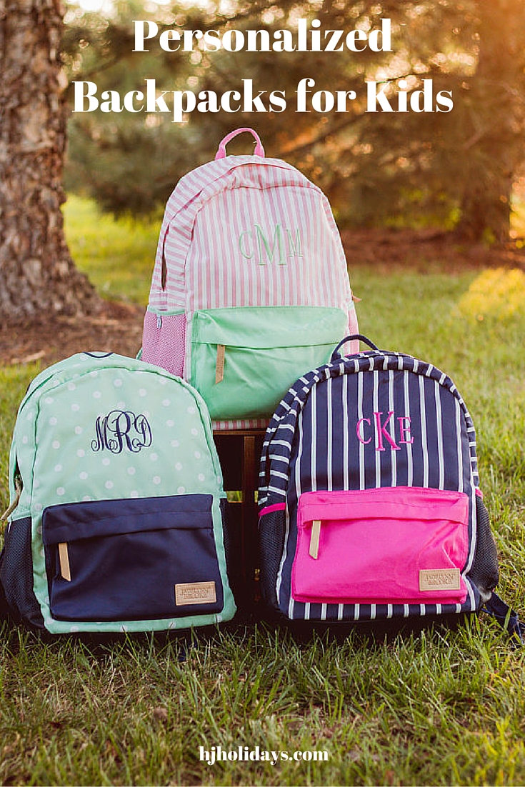 Personalized Backpacks for Kids