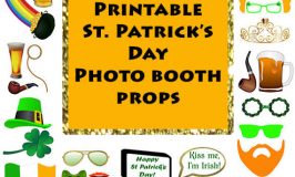 St. Patrick’s Day Printable Photo Props