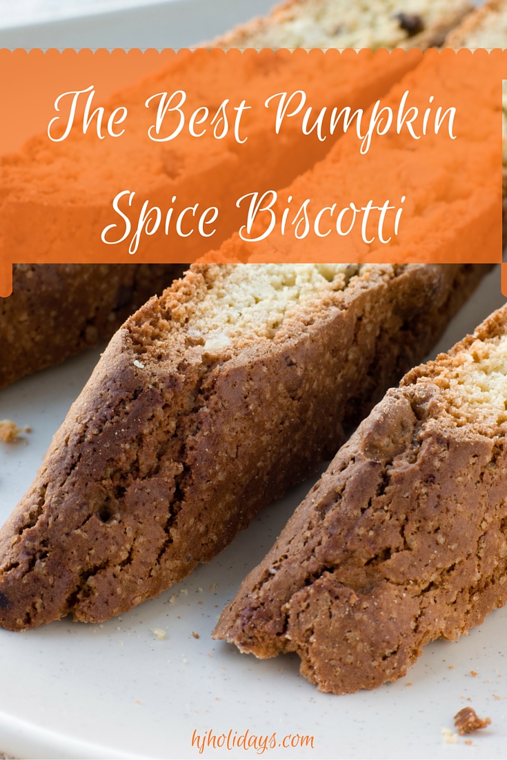 The Best Pumpkin Spice Biscotti