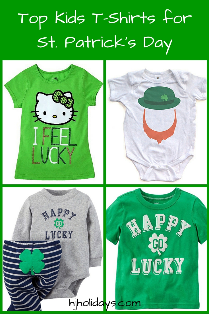 Top Kids T-Shirts for St. Patrick’s Day