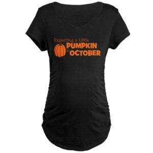 Expecting My Pumpkin in October Maternity Shirt