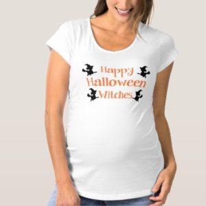 Happy Halloween Maternity Shirts