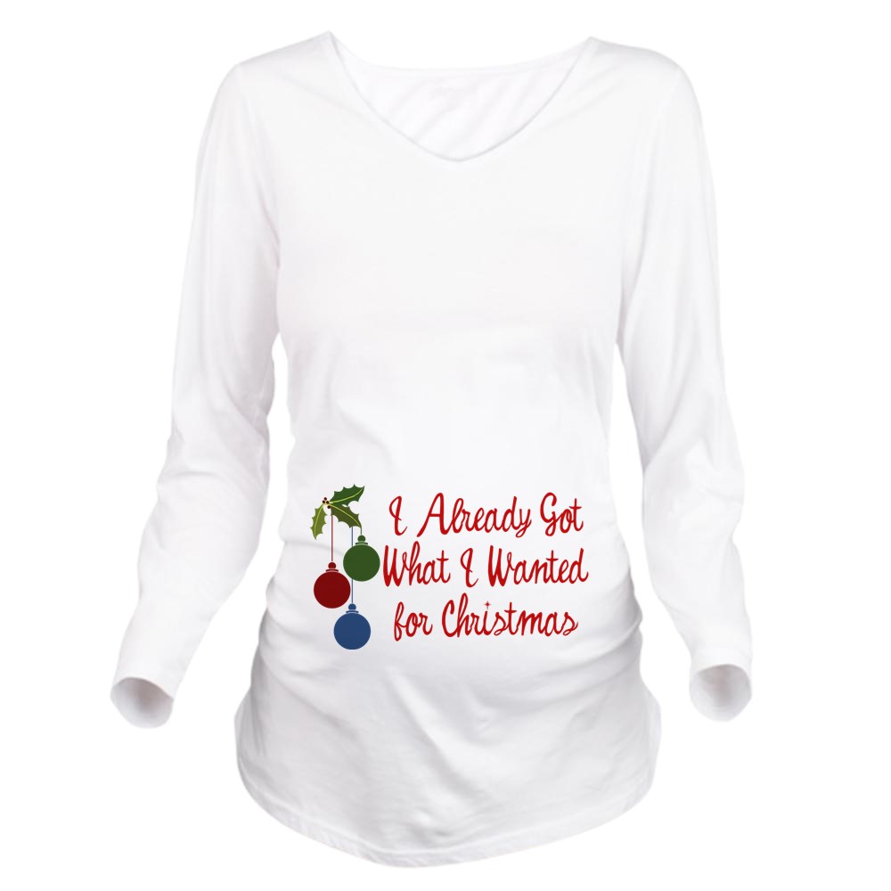 Funny Maternity Shirts for Christmas